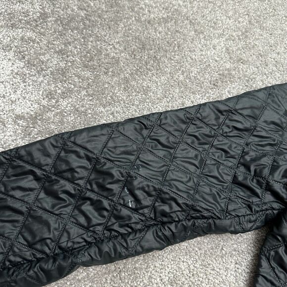 Columbia Omni Heat Quilted Jacket Womens Small Black Full Zip Pockets Outdoor - Picture 7 of 16